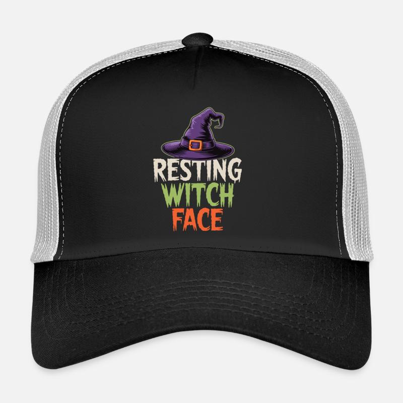 Halloween Humor – Hexe mit Stil Trucker Cap