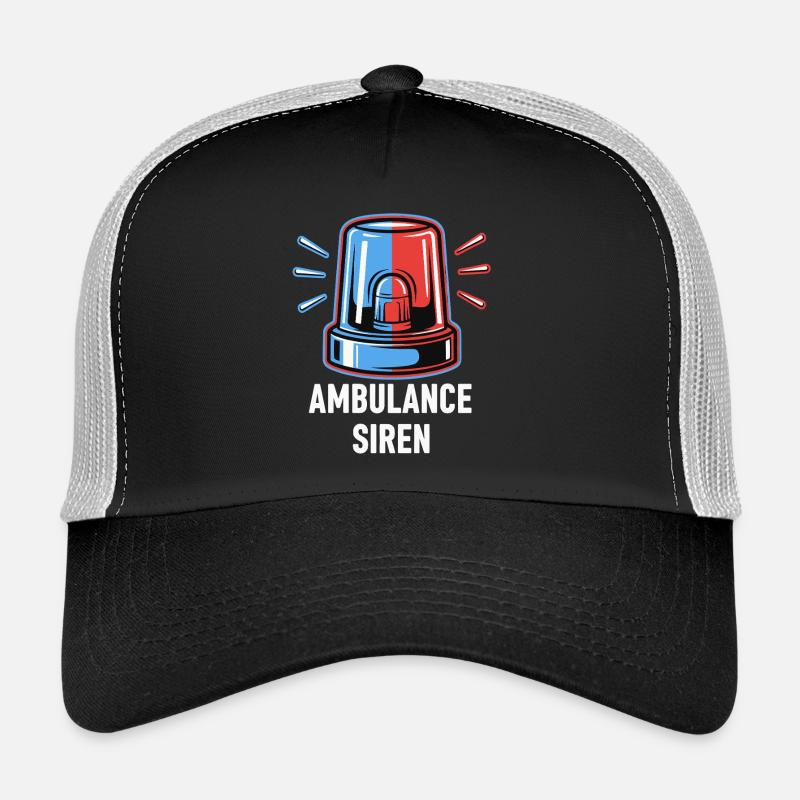 Sirène d’ambulance Casquette trucker 