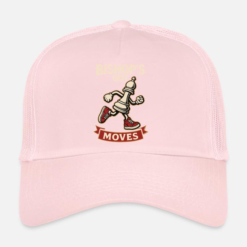 Bishop Got Moves Chess Player Board Game Trucker Cap