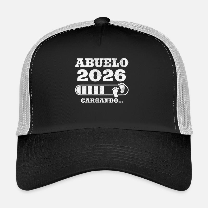 Grandpa 2026 Loading Gift for Future Grandpa Trucker Cap