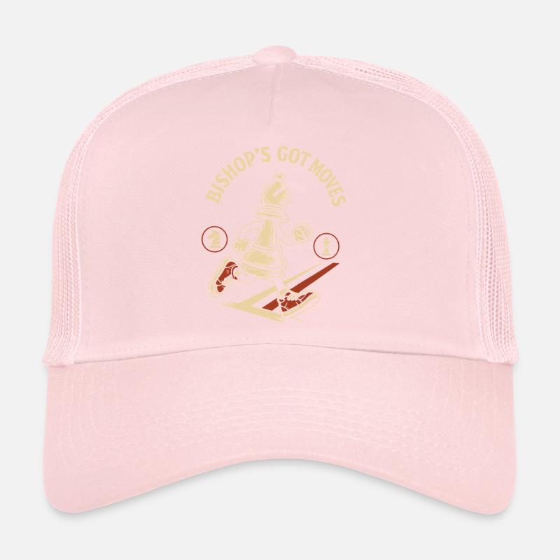 Bishop's Got Moves Chess Player Humor Trucker Cap