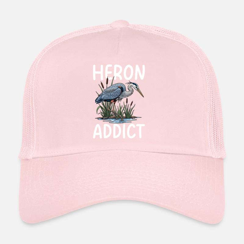 Héron accro Casquette trucker 