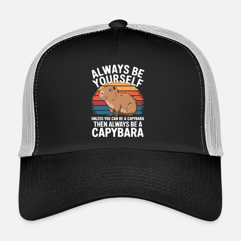 Sei immer du selbst, es sei denn, du kannst ein Wasserschwein sein Trucker Cap