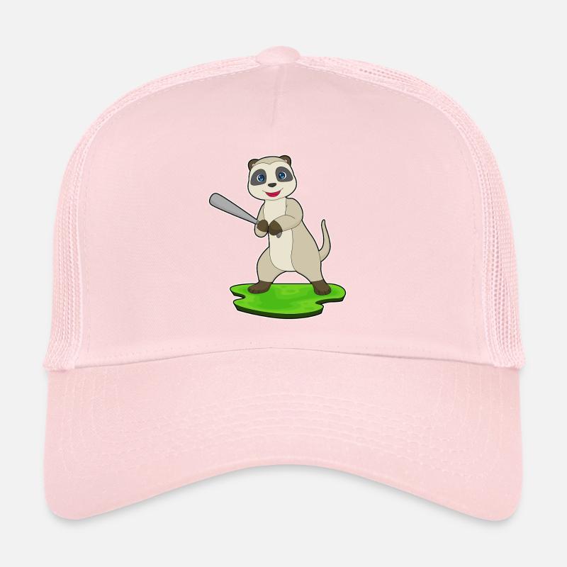 Meerkat Baseball Batte de Baseball Casquette trucker 
