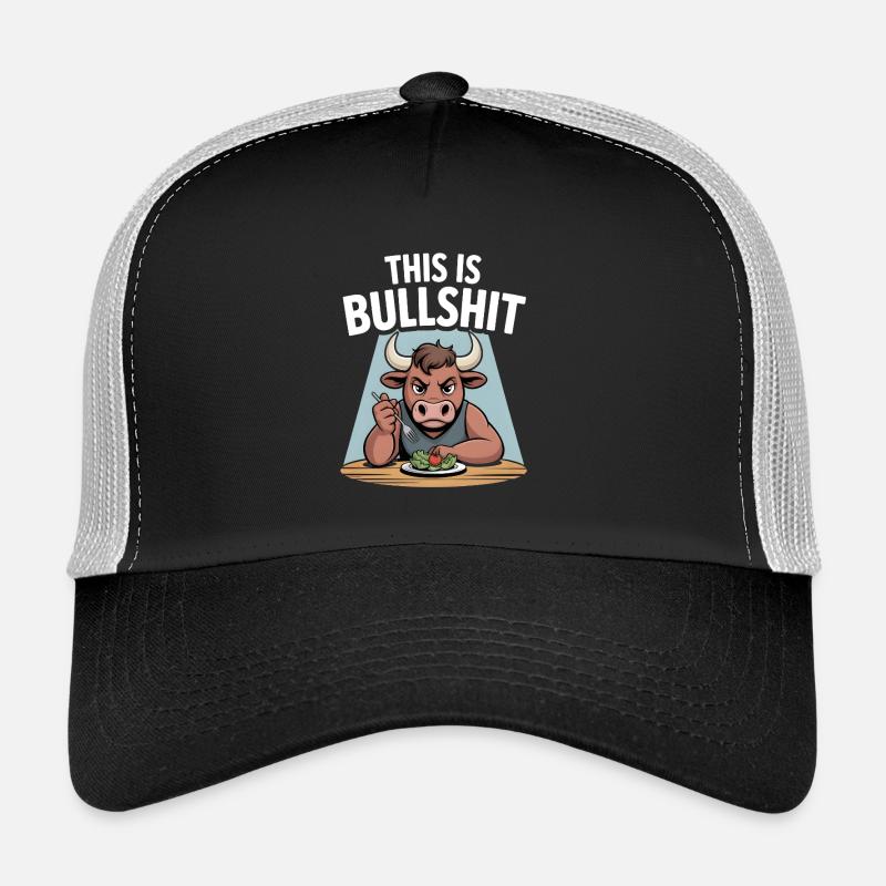 This Is Bullshit Salad Edition - Trucker Cap - black/stone grey