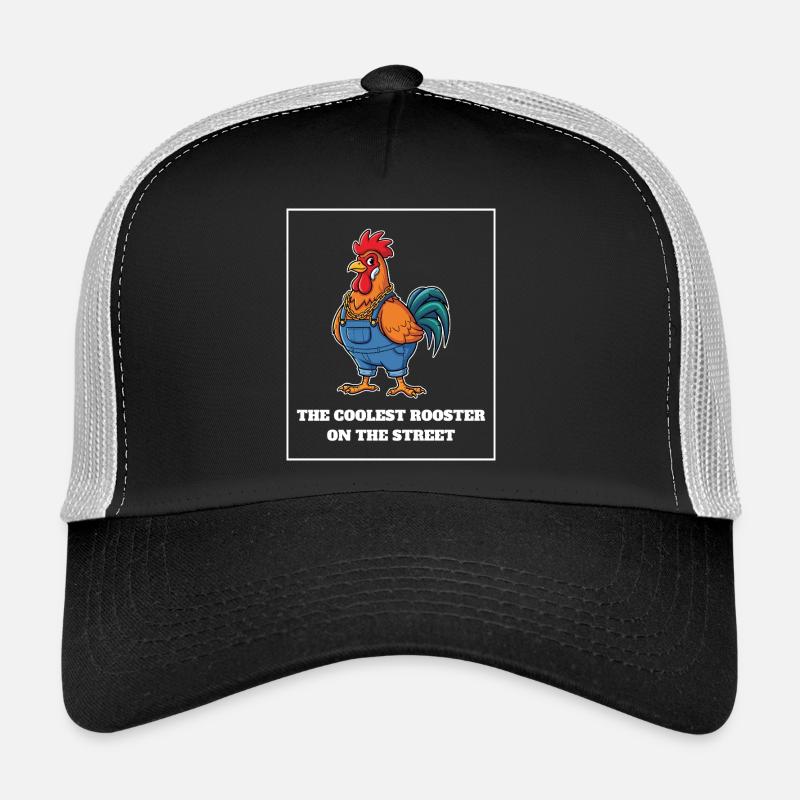 Le coq le plus cool Casquette trucker 