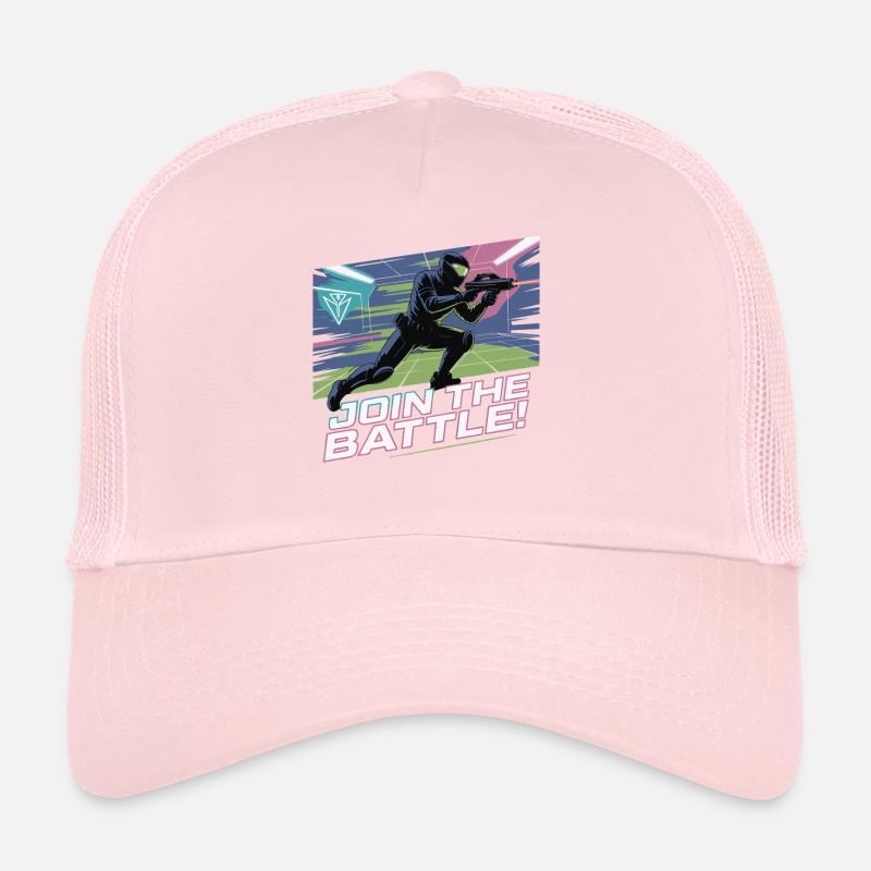 LASER JOIN THE BATTLE Trucker Cap