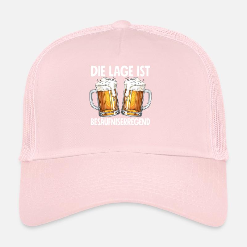 Die Lage Ist Besäufniserregend Trucker Cap