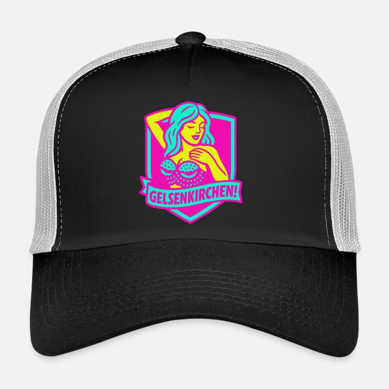 Gelsenkirchen Superstar en rose Casquette trucker 