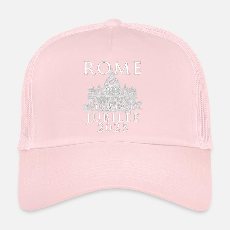 Rome 2025 Jubilé et Vatican Saint-Pierre v4 Casquette trucker 