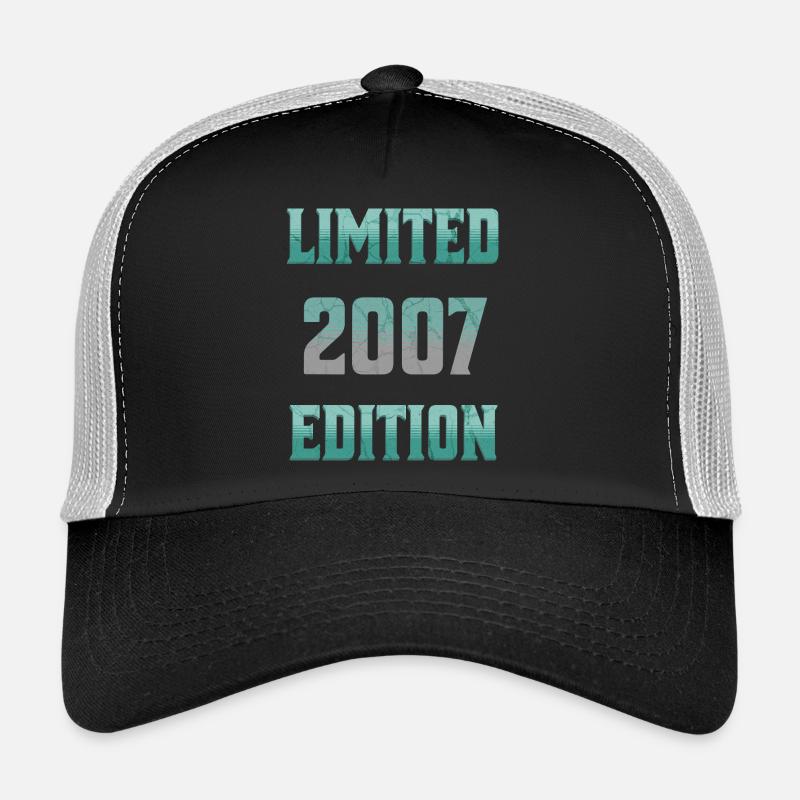 Limited Edition 2007 - Trucker Cap - black/stone grey
