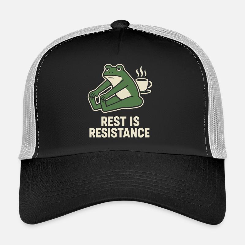 Calmness is resistance mindfulness affirmation Trucker Cap