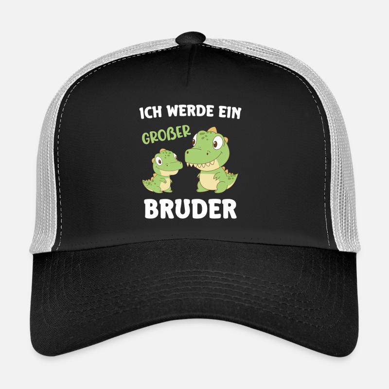 Ich Werde Großer Bruder Dino Trucker Cap