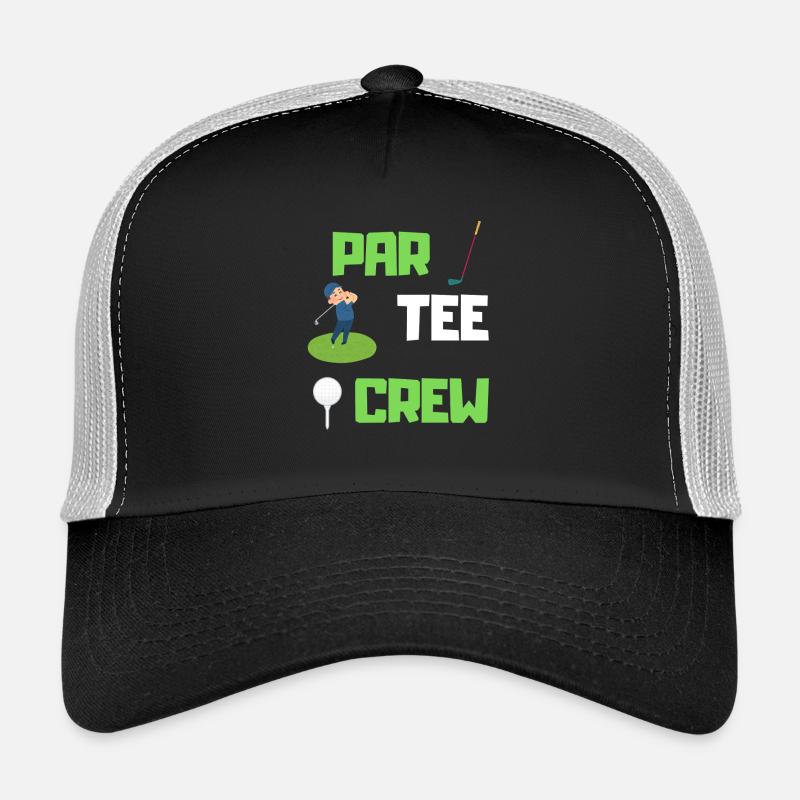 Par Tee Crew Squad Amateur de golf Casquette trucker 