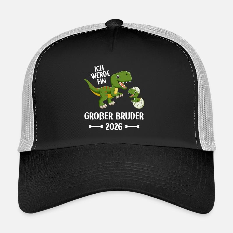 Ich Werde Großer Bruder 2026 Dino Trucker Cap