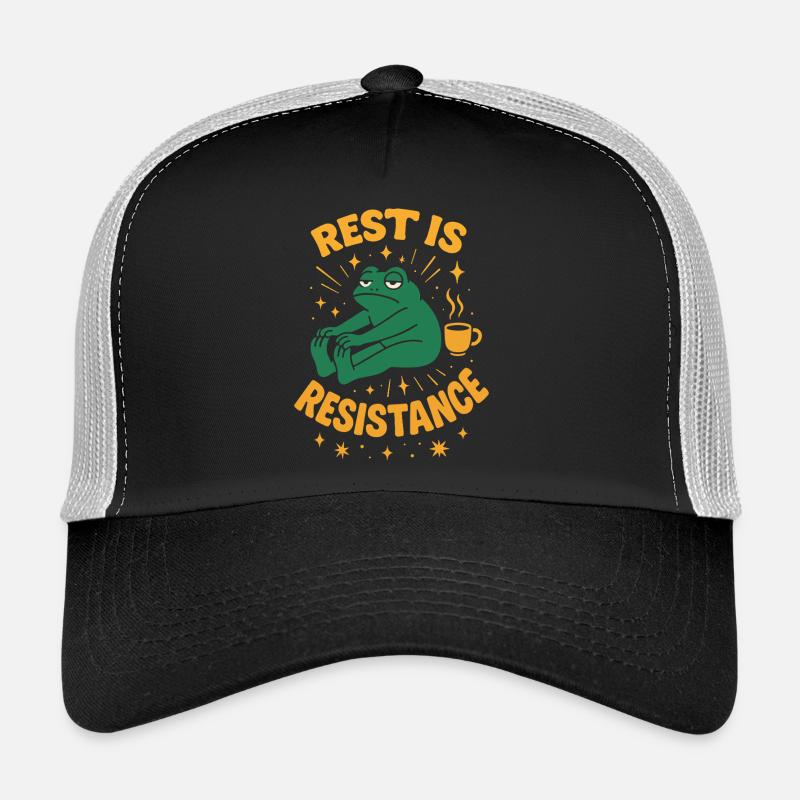 Calmness is resistance mindfulness affirmation Trucker Cap