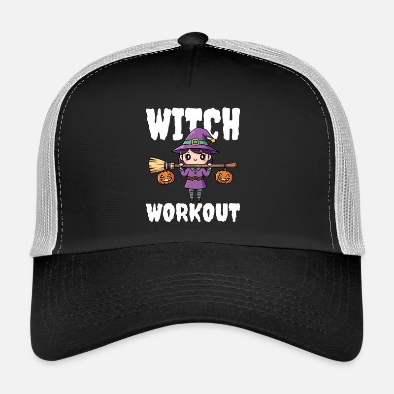 ENTRAÎNEMENT DE SORCIÈRE - WITCH HALLOWEEN Casquette trucker 