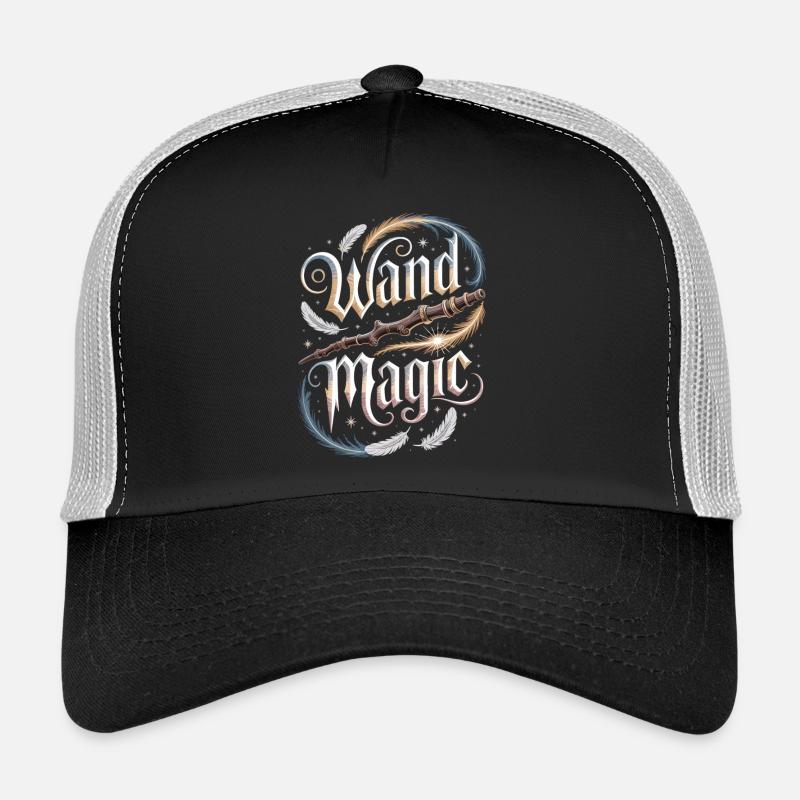 Chemise de magicien Forest Spell Wand Casquette trucker 