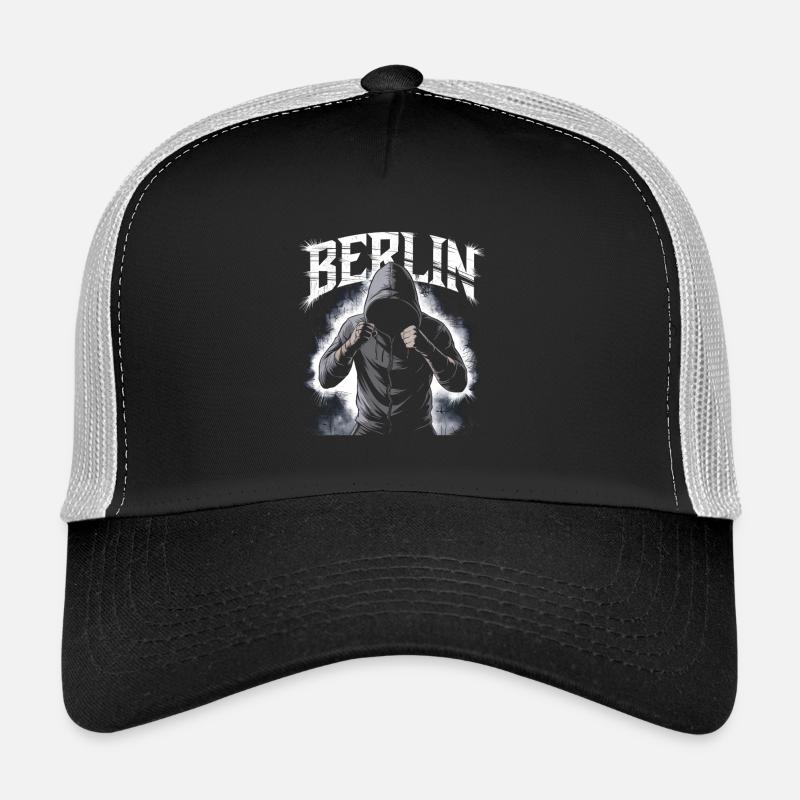 Graffiti-Style Berlin Stadtbild Trucker Cap
