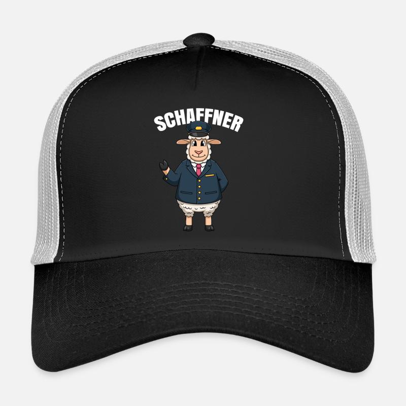 Sheep Rail Driver Controller Sheep Conductor Trucker Cap