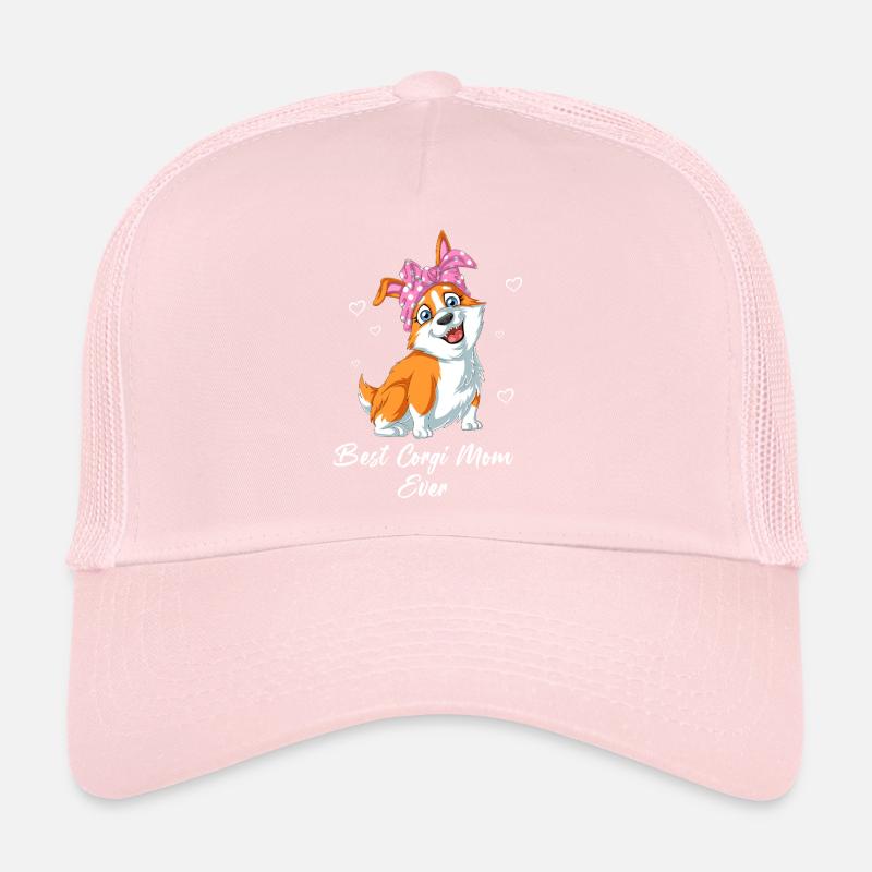 Cute Corgi Mom Statement Mothers day gift Trucker Cap