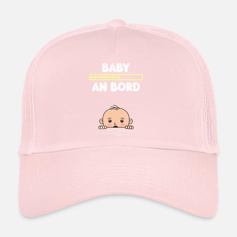 Femmes enceintes BÉBÉ À BORD Drôle Casquette trucker 