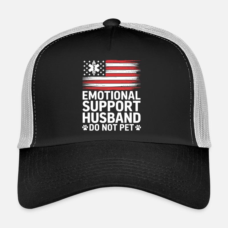 Emotional Support Husband Trucker Cap