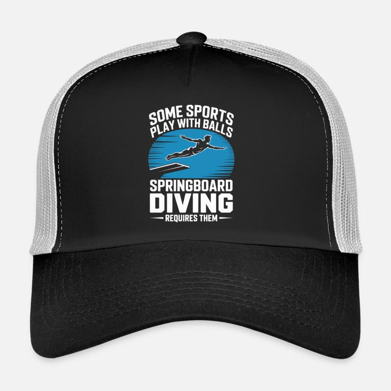 Diving diving board Trucker Cap