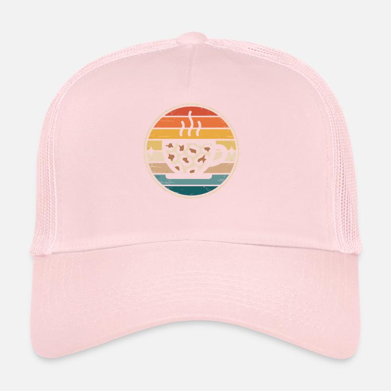 Tasse à café à imprimé léopard Casquette trucker 