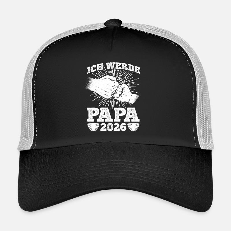 Father-to-be I WILL BE A DAD 2026 Funny Trucker Cap