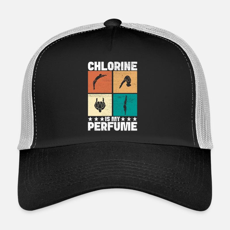 Diving diving board Trucker Cap