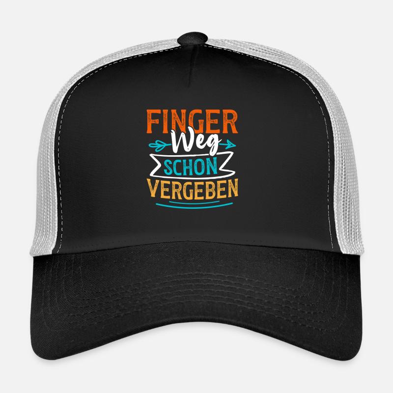 Malle HANDS OFF FORGIVEN Drôle Casquette trucker 