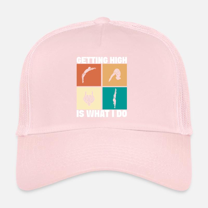 Diving diving board Trucker Cap