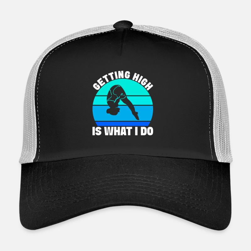 Diving diving board Trucker Cap