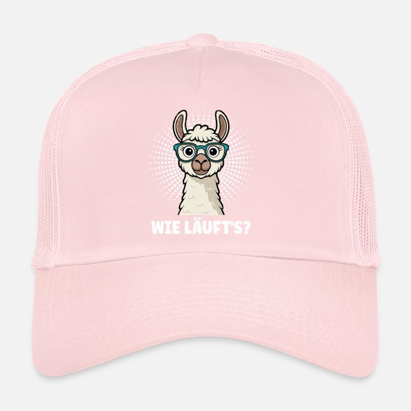 Alpaga COMMENT ÇA SE PASSE ? Lama Drôle Casquette trucker 