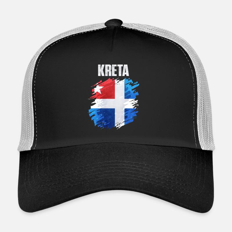 Art du drapeau scandinave coloré Casquette trucker 
