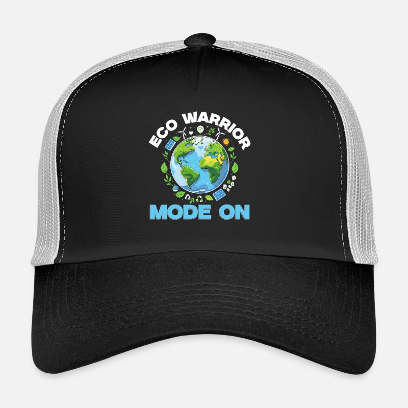 Éco-guerrier écologiste Mode activé Casquette trucker 