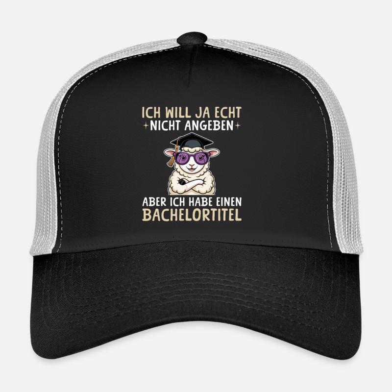Baccalauréat obtenu - Titre de Bachelor Sheep Casquette trucker 