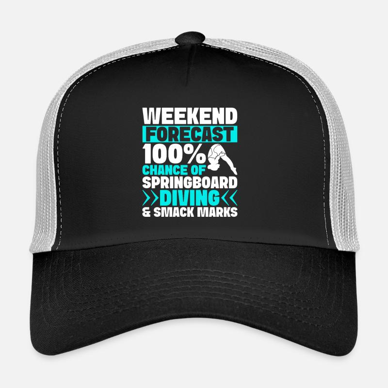 Diving diving board Trucker Cap