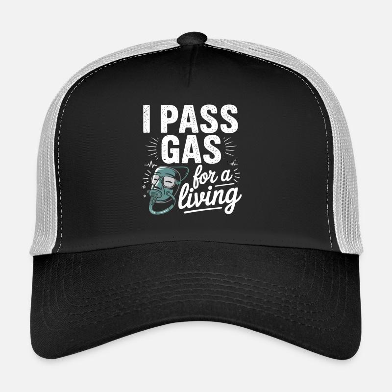 Motivierende Pflegekraft Grafik Trucker Cap