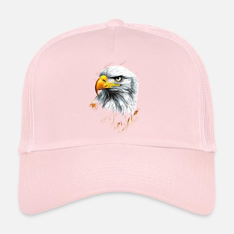 Aigle Pygargue à tête blanche Aigle royal Pygargue à queue blanche Casquette trucker 