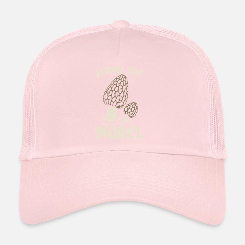 Morel, reste toujours morel, jeu de mots Casquette trucker 