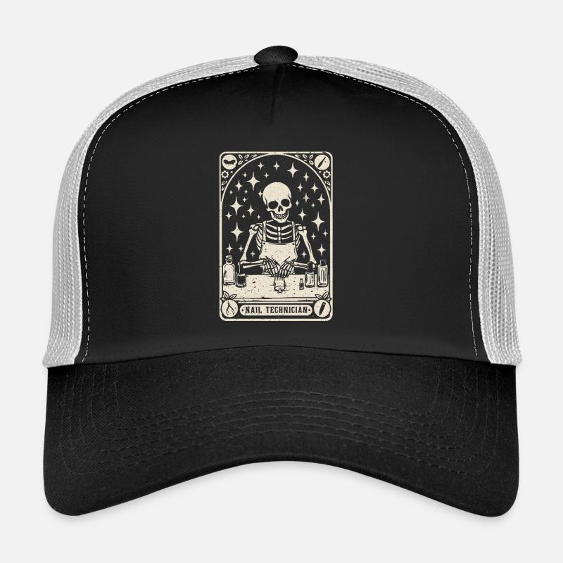 Nail Designer Nail Technician Tarot Card Trucker Cap