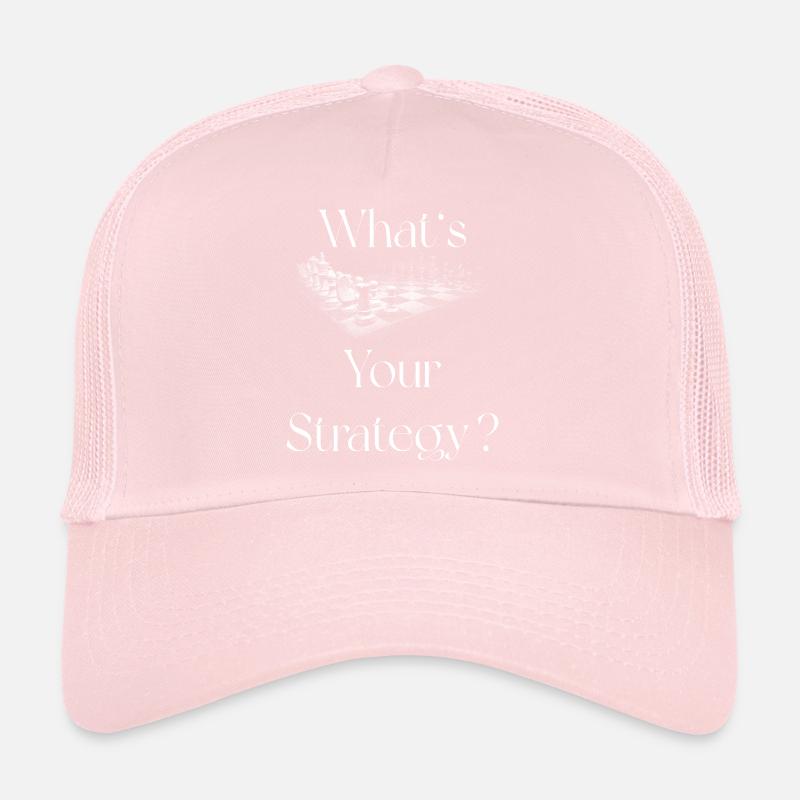 Game Chess Checkerboard Crazy King Queen Strategy Quote Trucker Cap