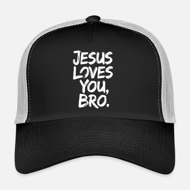  Jesus Liebt Dich, Bro - Inspirierende Botschaft Trucker Cap