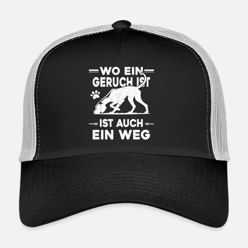 Mantrailing - Wo ein Geruch da ein Weg Trucker Cap