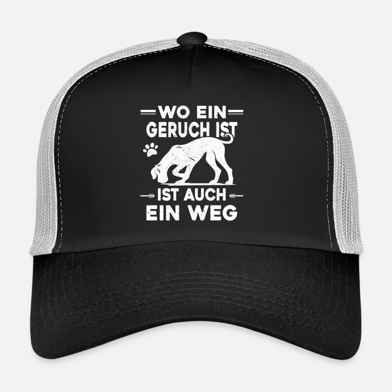 Mantrailing - Wo ein Geruch da ein Weg Trucker Cap
