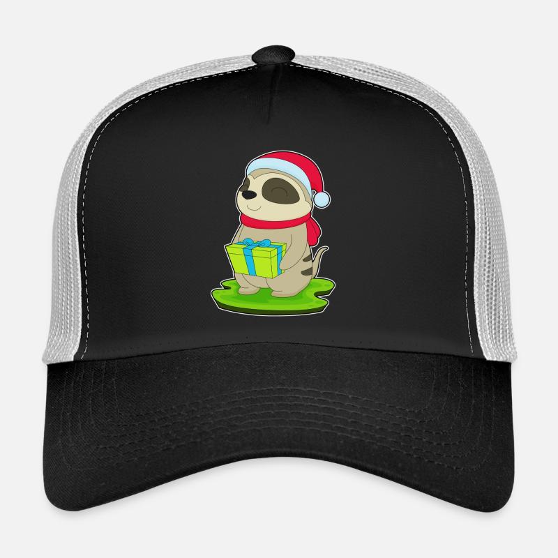 Chapeau de Noël de Noël suricate Casquette trucker 