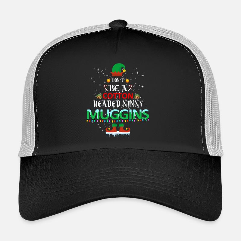 Noël Muggins à tête de coton Casquette trucker 