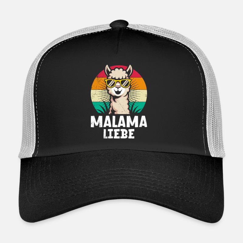 Bald Mama MALAMA LIEBE Retro Lustiges Trucker Cap